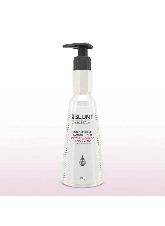 BBLUNT Intense Shine Conditioner With Rice & Silk Protein For Softer Smoother & Shinier Hair 250 G - Image 3