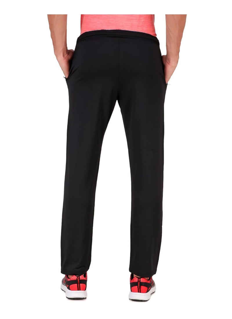 Nivia Euro-3 Knitted Track Pant | Size: Extra Large | For Men & Boys | Material: Football Dimple Knit | Stretchable Fabric | Reflective Zipper | Regular Fit	3  - Image 2