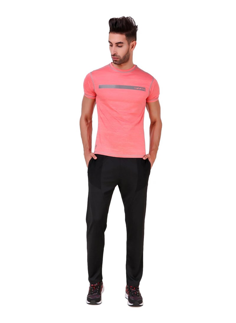 Nivia Euro-3 Knitted Track Pant | Size: Extra Large | For Men & Boys | Material: Football Dimple Knit | Stretchable Fabric | Reflective Zipper | Regular Fit	3  - Image 1