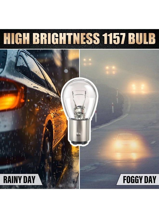 Meonum 20 Pack 1157 Bulbs, Long Life 1157 Light Bulb Replacement, 12V 21W/5W Tail Light Turn Signal Brake Light Bulb Bulk Compatible with 7528 2357 2057 1016 1034 1076 for Marker Tail Running Parking - Image 3