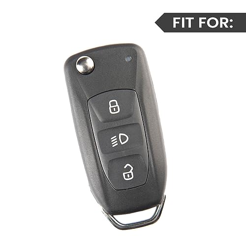 keyzone Woodgrain TPU Key Cover & Keychain for Tata Curvv, Nexon, Harrier, Safari, Punch, Altroz, Tiago, Tigor 3b Flip Key (Oak Grey) - Image 3
