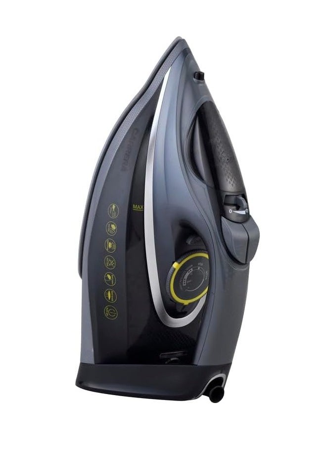 كاريرا CARRERA Steam Iron No 210-2800W Power, Aluminum Soleplate with Ceramic Coating, Anti-Calc, Self-Cleaning, Adjustable Temperature, Auto Shut-Off  - Image 1