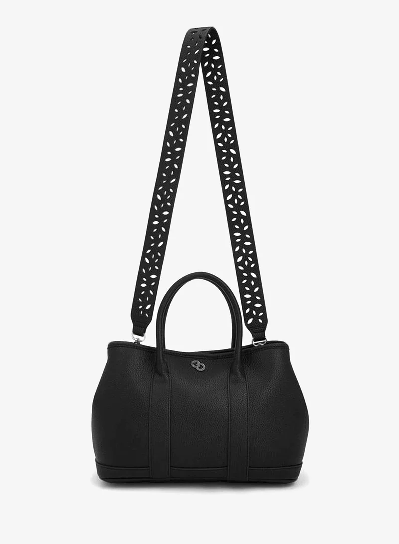 سيليست Laser Cut Tote Bag with Detachable Strap