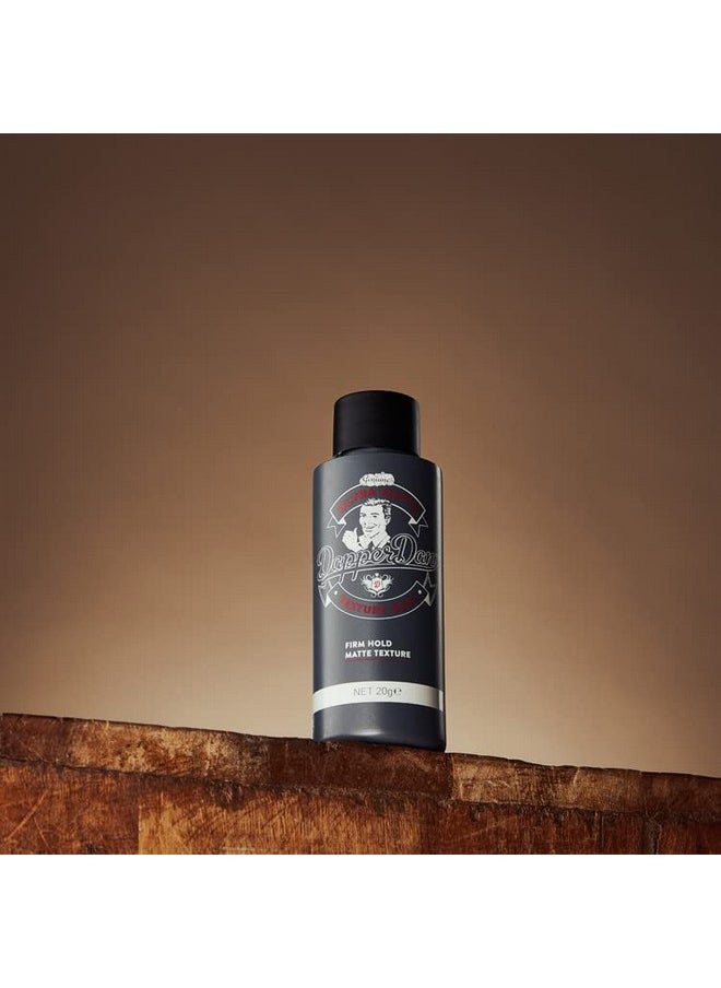 Dapper Dan Dapper Dan Ultra Matte Hair Texture Powder, Easy Application For Men, Light Flexible Hold, Natural Finish, High Styling Hold, Citrus Cologne Scent, 2 x 20g  - Image 3