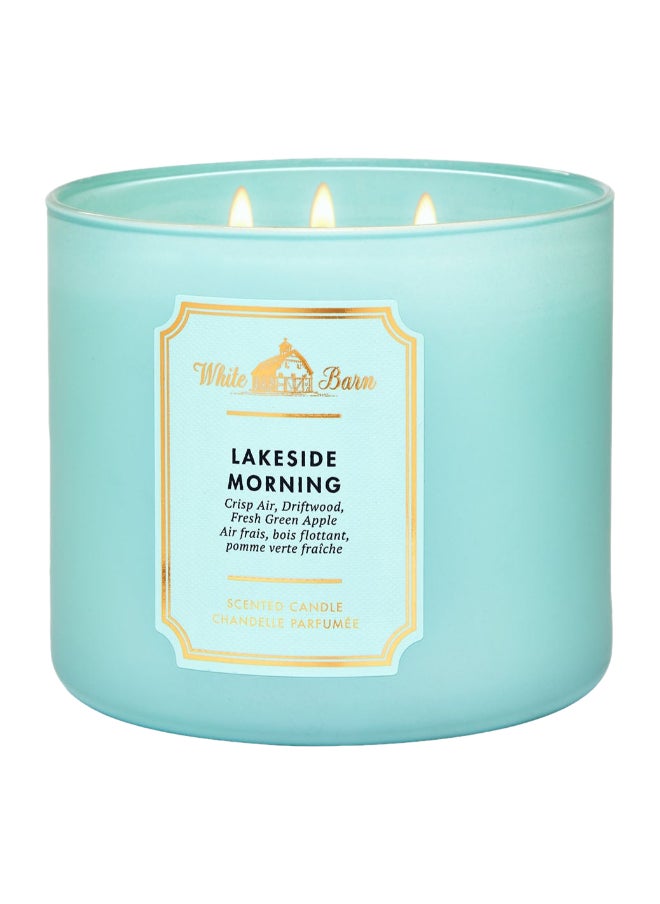 Bath & Body Works Lakeside Morning 3-Wick Candle 