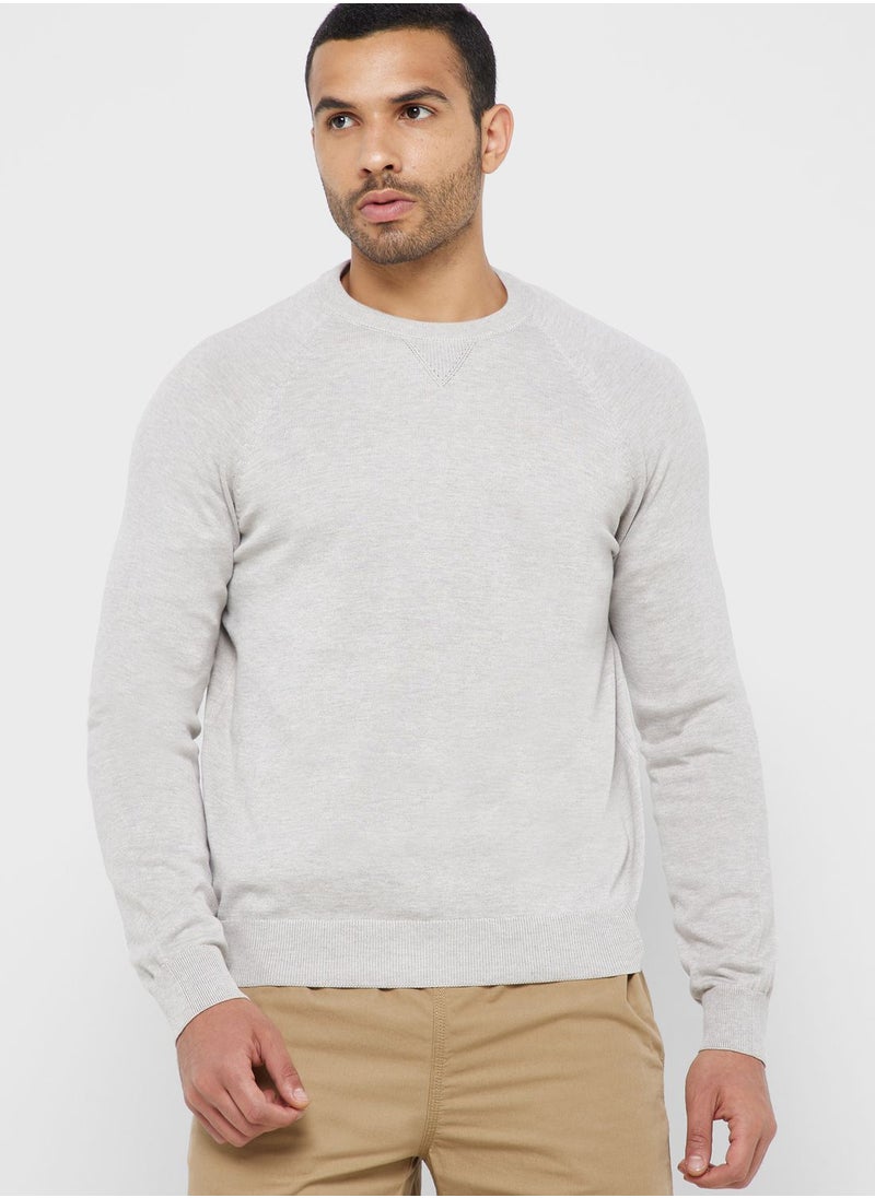 Mango Man - Essential Crew Neck Sweater - Image 1