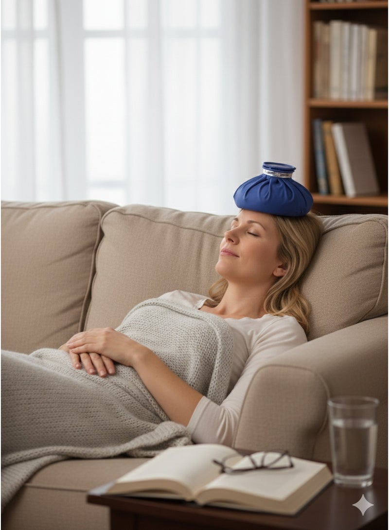 بريما كمادات بريما الحرارية والباردة 2 في 1 حل منزلي فعال لتخفيف السخونية وتقليل الحرارة للكبار والأطفال أثناء نزلات البرد والإنفلونزا. - Image 2