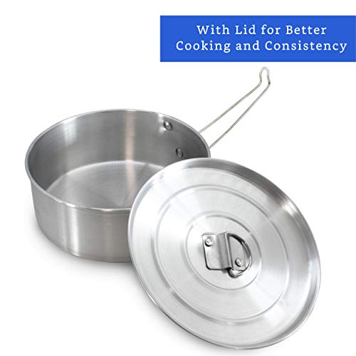 GLOBE ROCKET Flan Mold with Lid - Authentic Mexican Flan Pan - Flan Molds for Baking with Water Bath - Molde para Flan - Flaneras Moldes con Tapa Baño Maria - Image 3