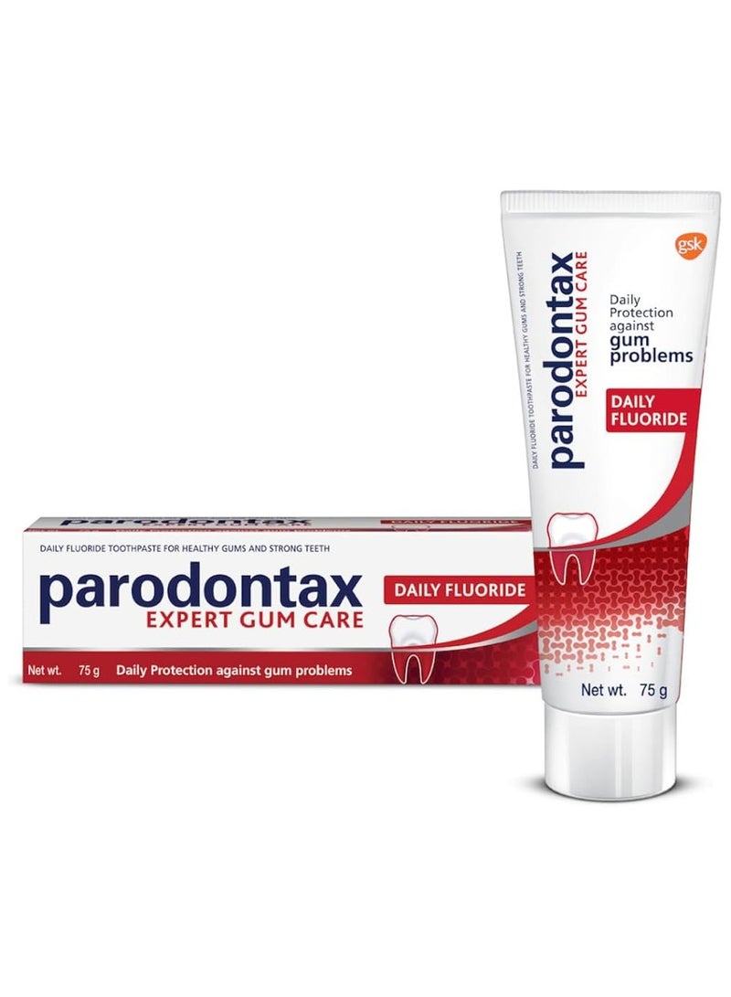 بارودونتاكس معجون أسنان بارودونتاكس بالفلورايد اليومي لعلاج نزيف اللثة، 100 مل