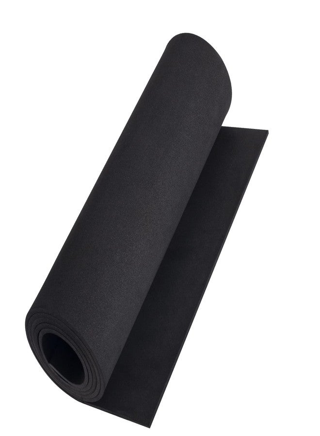 MEARCOOH Black Foam Sheets Roll, Premium Cosplay EVA Foam Sheet,2mm Thick,(2mm to 10mm),49x13.5,High Density 86kg/m3 for Cosplay Costume, Crafts, DIY Projects by - Image 1