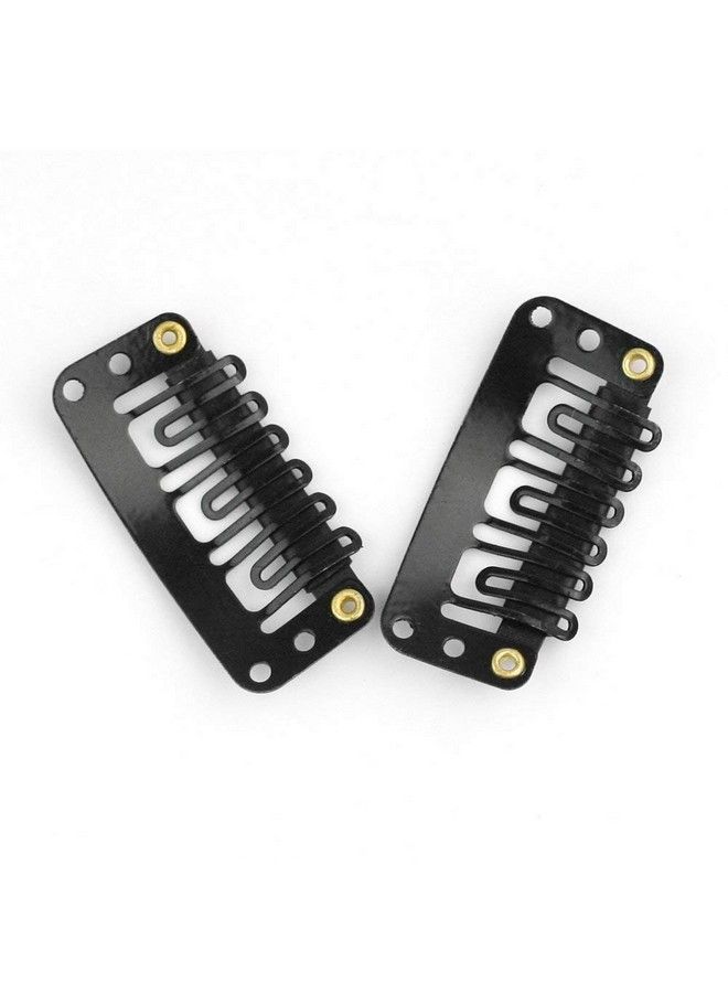 Foreign Holics Hair Extension Patches Wigs Clips For Men And Women Black 80 Gram(Set Of 24 Pcs) Pack Of 1 - Image 4