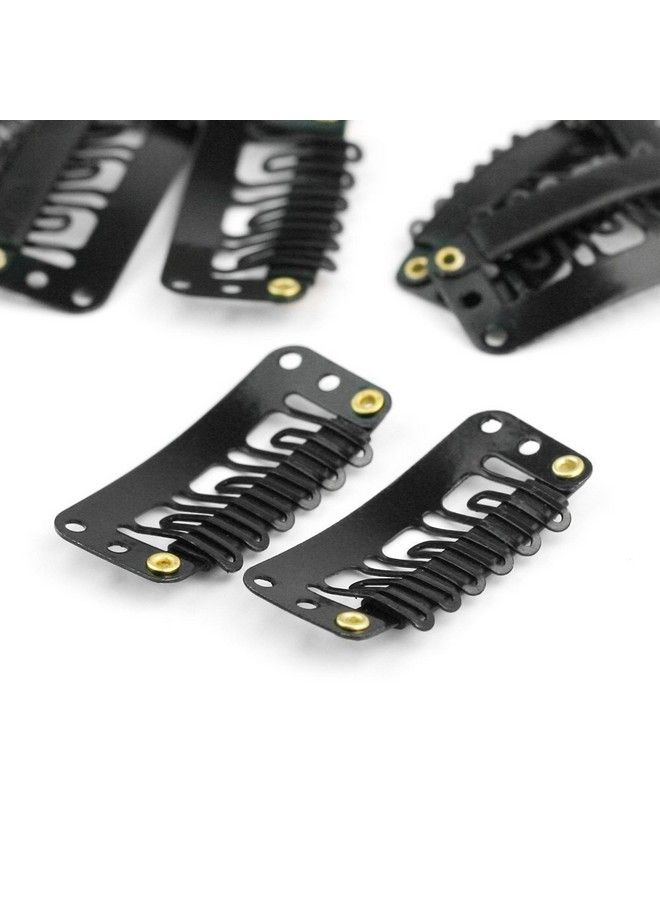 Foreign Holics Hair Extension Patches Wigs Clips For Men And Women Black 80 Gram(Set Of 24 Pcs) Pack Of 1 - Image 5