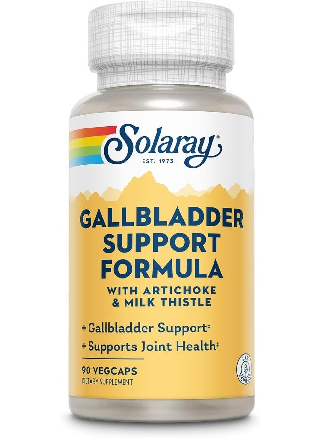 Solaray SOLARAY Gallbladder Support Formula with Artichoke & Milk Thistle  - Image 1