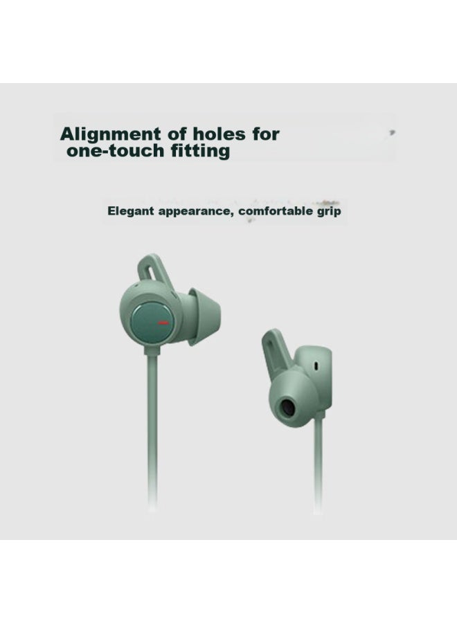 Masentek Es22 Compatible With Huawei Freelace Pro Bluetooth Earphones, Ear Tips And Earbuds, Huawei Soft Silicone Covers Replacement Accessories, Sports Anti-slip, Green Small Size, 1 Pair - Image 2