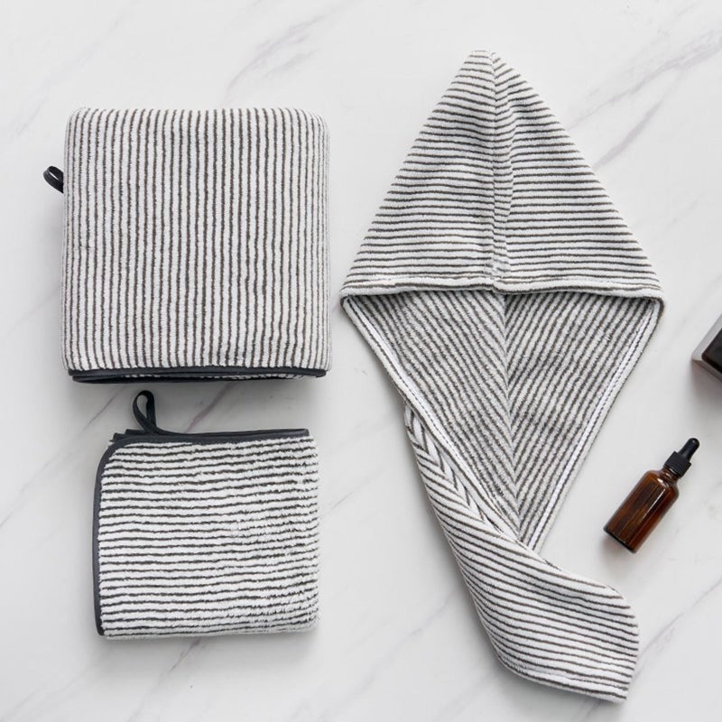 Home Decorative Beach Towel - 100% Cotton Absorbent Bath Towel - Various Colors Available - Image 1