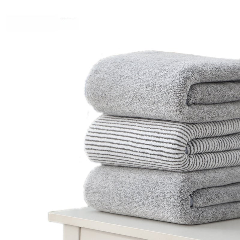 Home Decorative Beach Towel - 100% Cotton Absorbent Bath Towel - Various Colors Available - Image 5