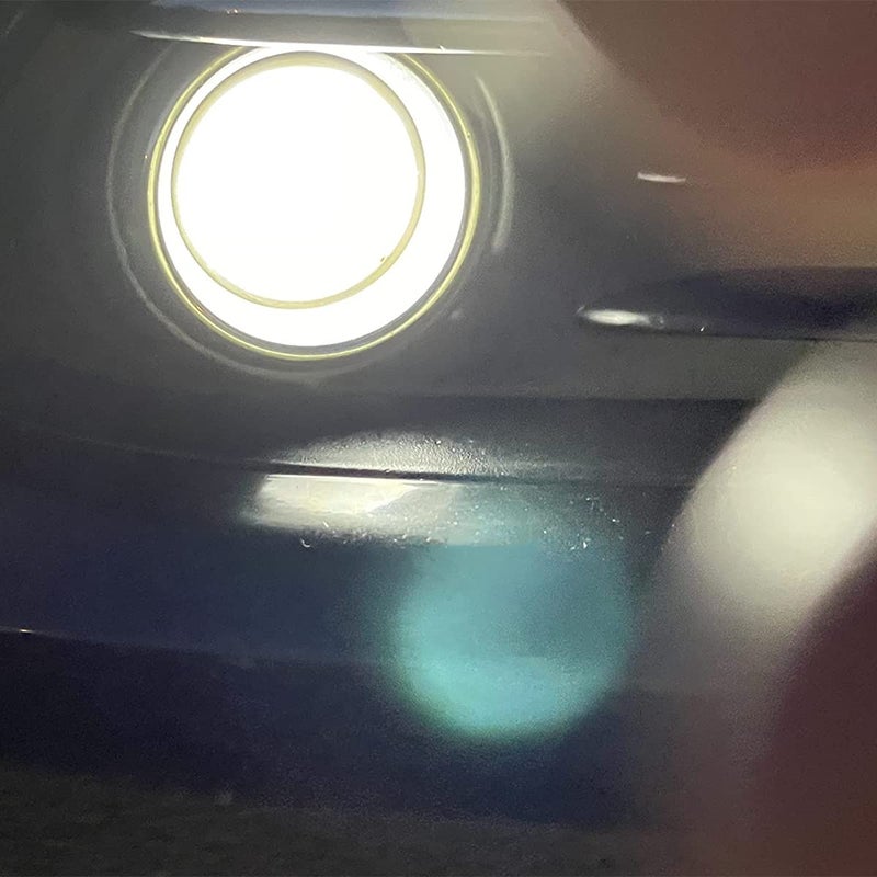Alla Lighting Super Bright H8 H11 LED Fog Lights Bulbs or DRL, 6000K Xenon White H16 H11LL H8LL H1155 Replacement, 2800Lms 5730 33-SMD 12V for Cars, Trucks, SUVs, Vans - Image 4