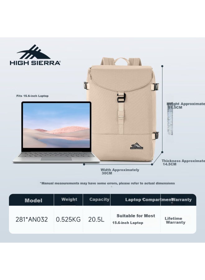 High Sierra 15.6-inch Business Commuter Laptop Backpack Women's Lightweight Outdoor Hiking Water-resistant Backpack - Image 3