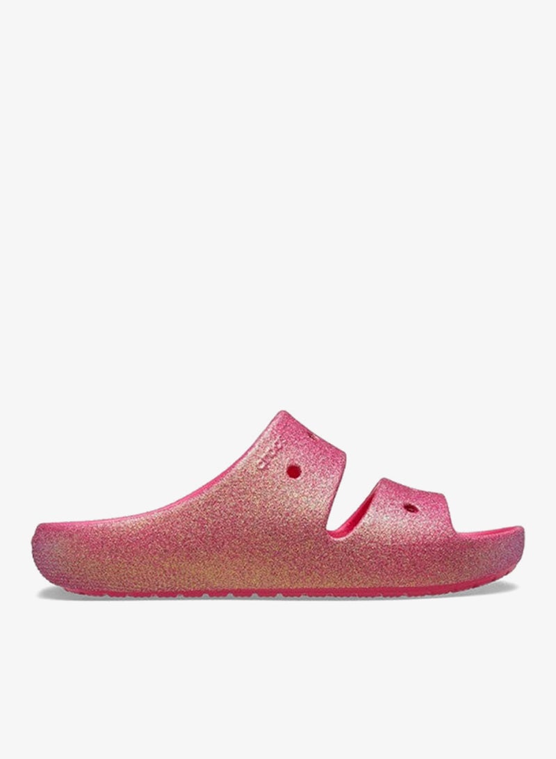 crocs Classic Iridescent Glitter II Sandal - Image 1