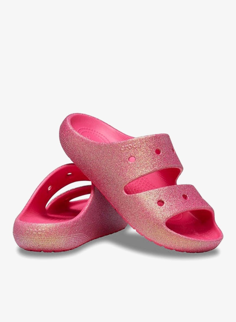crocs Classic Iridescent Glitter II Sandal - Image 2