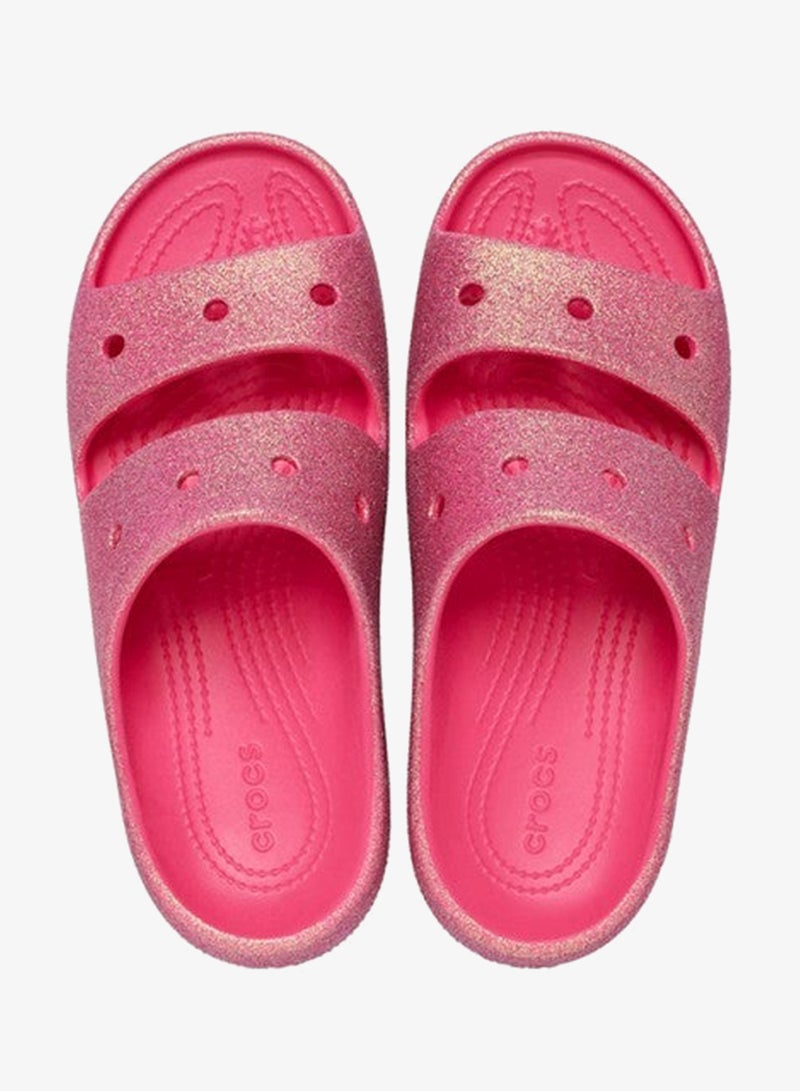 crocs Classic Iridescent Glitter II Sandal - Image 3