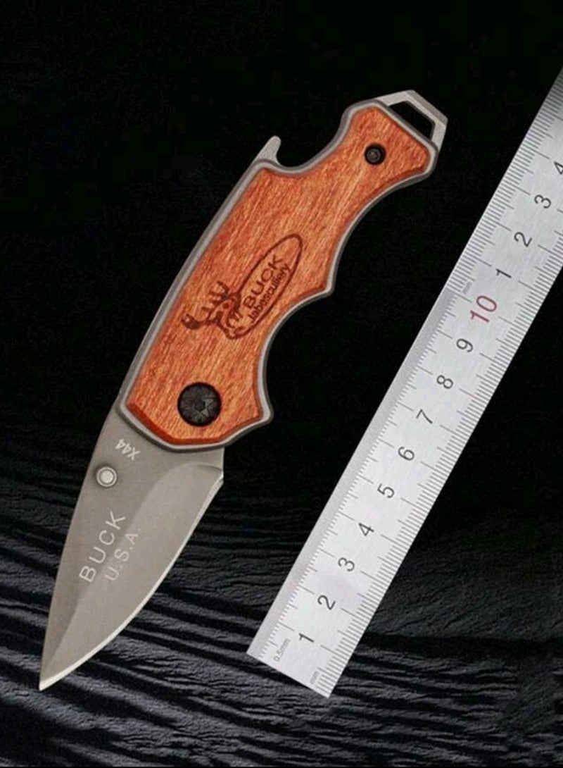 Buck Knife سكين مطوية صغيرة عالية الجودة - Image 2