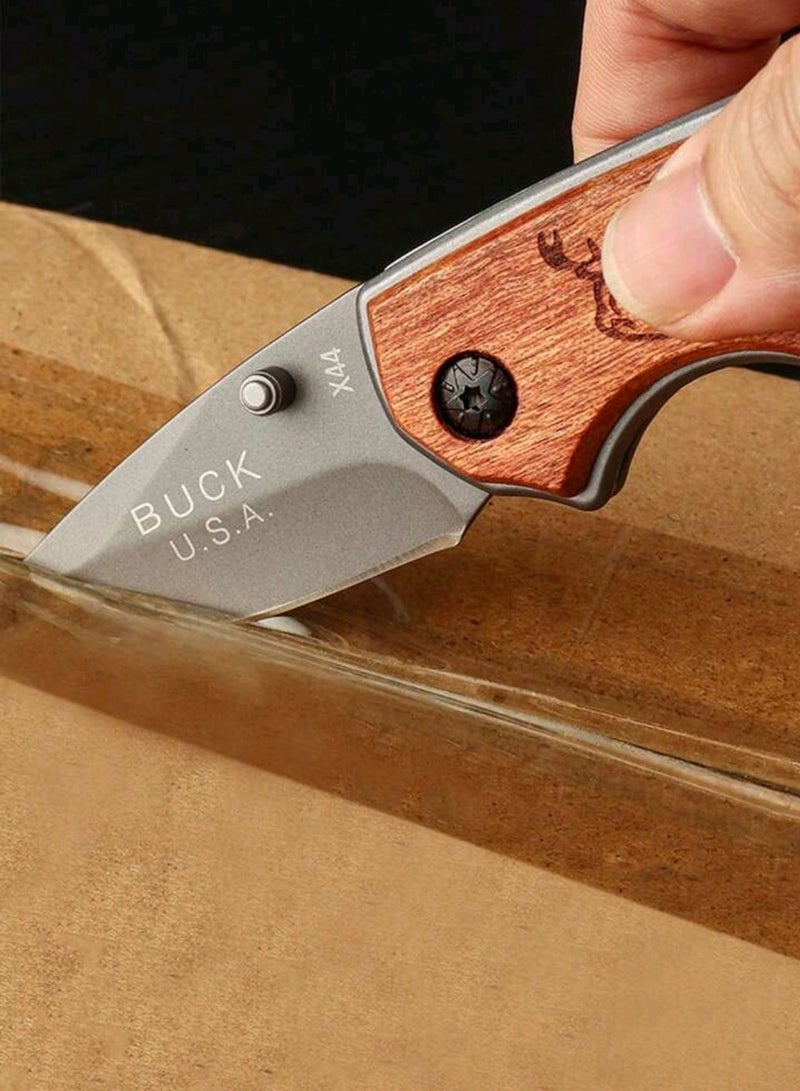 Buck Knife سكين مطوية صغيرة عالية الجودة - Image 4