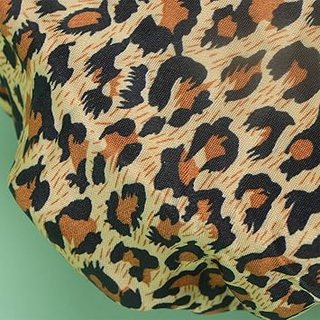 Beaupretty 2pcs Shower Caps for Women Doublelayer Peva Hair Protective Caps Leopard Print for Bathing and Hair Styling Easy to Use and Carry - Image 5