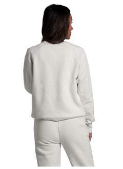FRUIT OF THE LOOM Women'S Crafted Comfort Sweatshirts Pants & Tri Blend Tees Cream  - Image 3