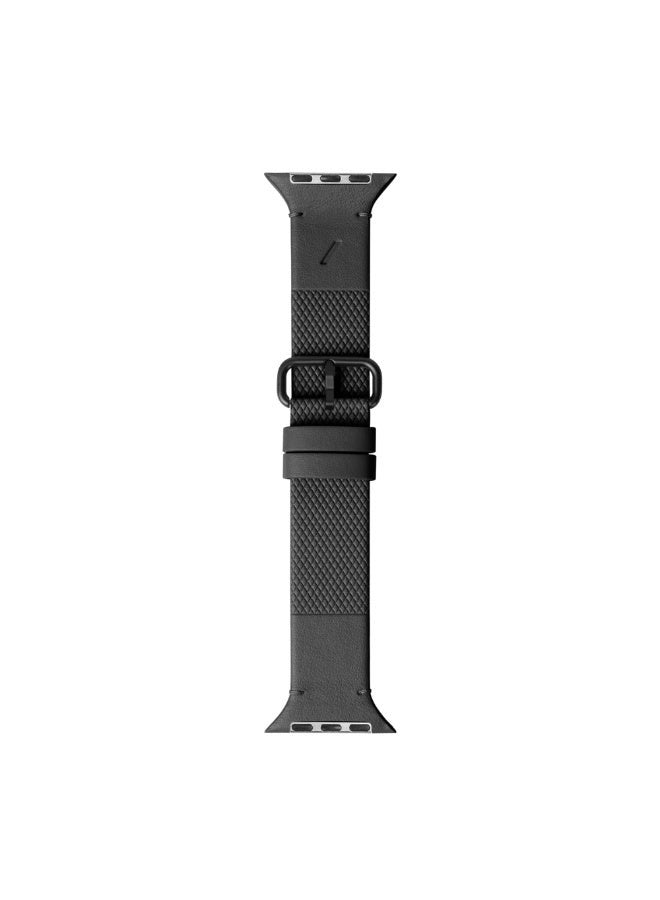 ناتيف يونيون (Re)Classic Band For Apple Watch Ultra / 42 / 44 / 45mm Models - حزام جلدي أنيق ومحكم، مريح للارتداء طوال اليوم، صديق للبيئة، مقاوم للبقع، تثبيت آمن - - Image 1