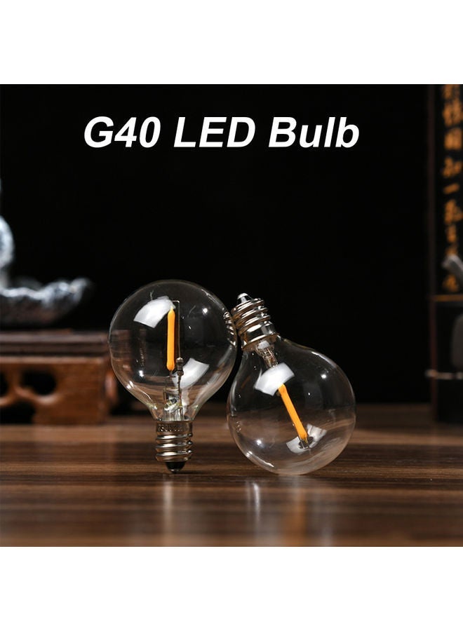 NIBEMINENT 25-Piece Bulb Lamp Set Clear/Yellow - Image 5