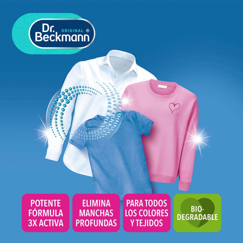 Dr. Beckmann Pre-washed Stain Remover Brush for Food Stains, Collars and Shirt Cuffs, 250 ml, 1 pc. - Image 3