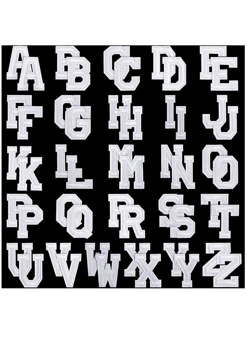 Generic - Alphabet Applique Patches, 52 Pieces Iron on Letter Patches Patch A-Z Letter Repair Patches - Image 1
