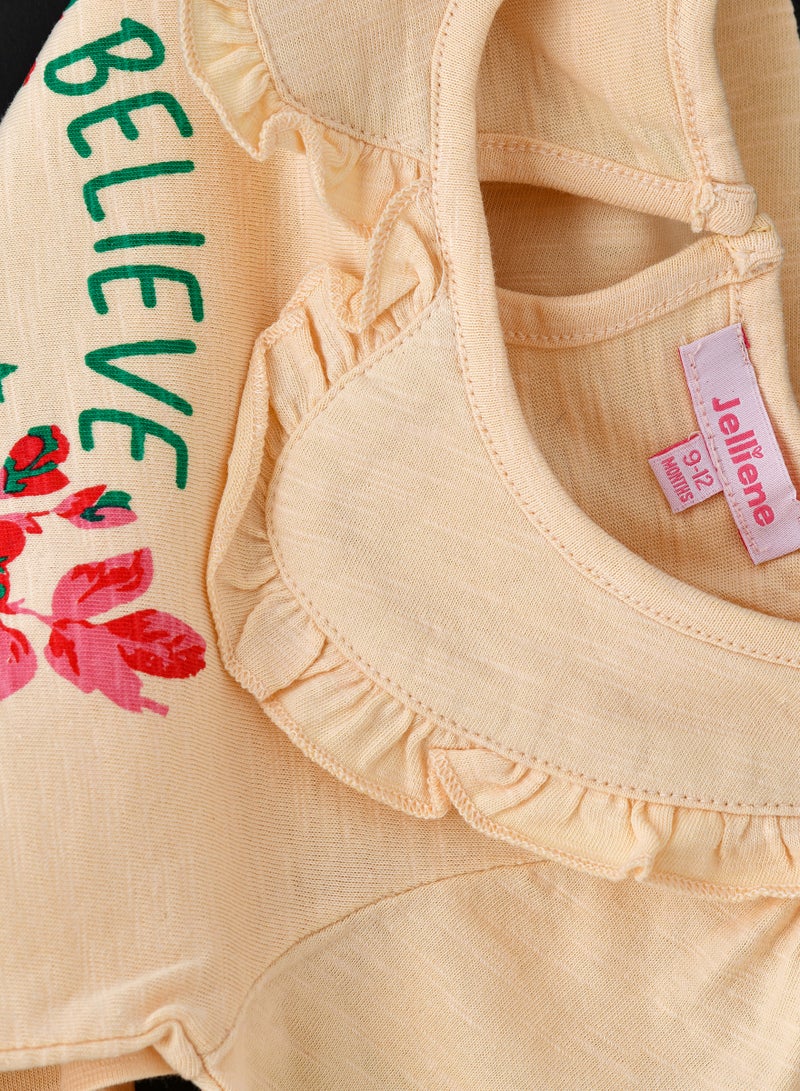 Jelliene Cozy Knit Long Sleeve T-Shirt for Girls  - Image 4