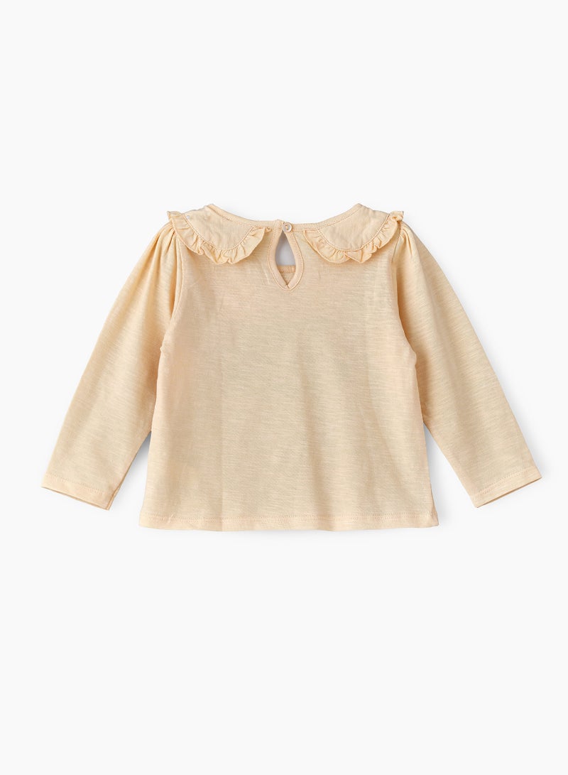 Jelliene Cozy Knit Long Sleeve T-Shirt for Girls  - Image 2