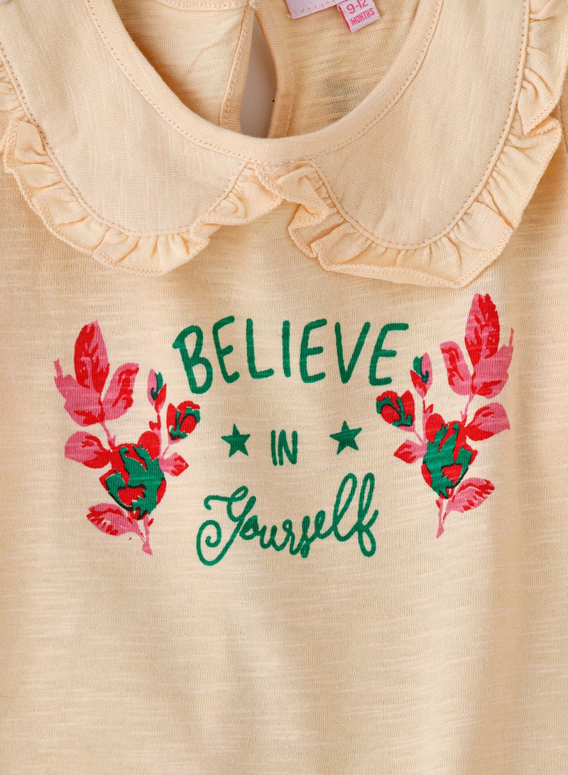 Jelliene Cozy Knit Long Sleeve T-Shirt for Girls  - Image 3