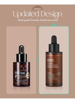ACWELL ACWELL Licorice pH Balancing Advanced Facial Serum Ampoule 1.01 fl.oz. - Radiance and Dark Spot care Face Serum for Dull Skin, Reduces Acne and Blemishes, Minimizes Fine Lines, Healthy Glow Skin  - Image 2
