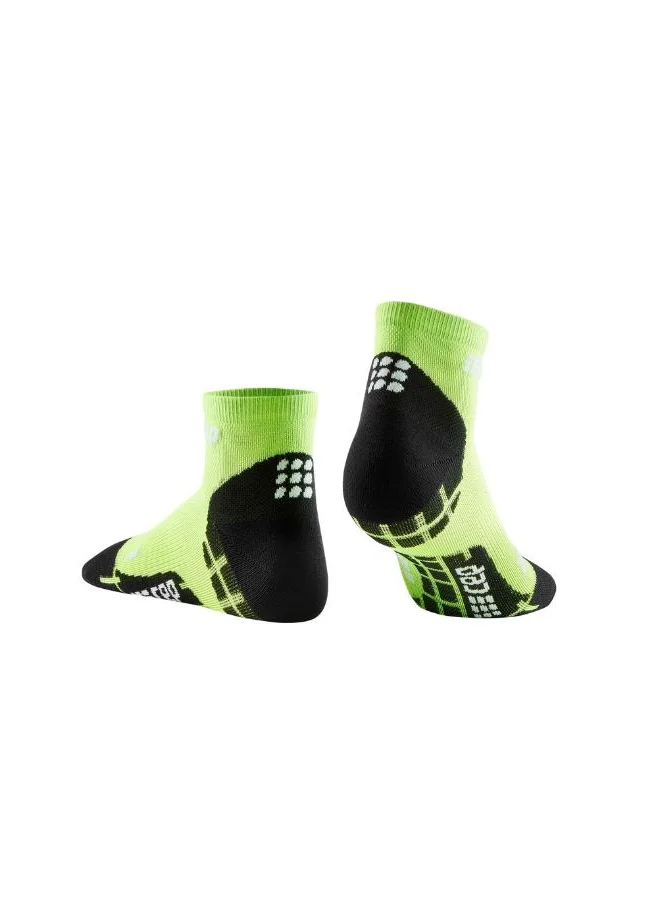 CEP CEP - Ultralight Compression Socks Low Cut Flash Green/Black Men