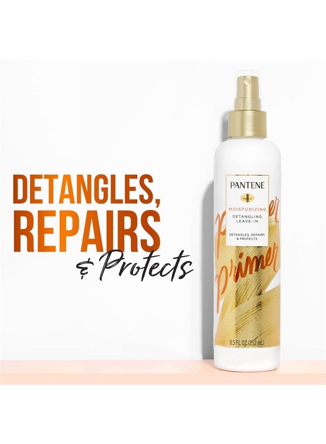Pantene Conditioning Detangler Spray, Nutrient Boost, Pro-V Repair and Protect for Damaged Hair, 8.5 oz, 3 Count  - Image 2