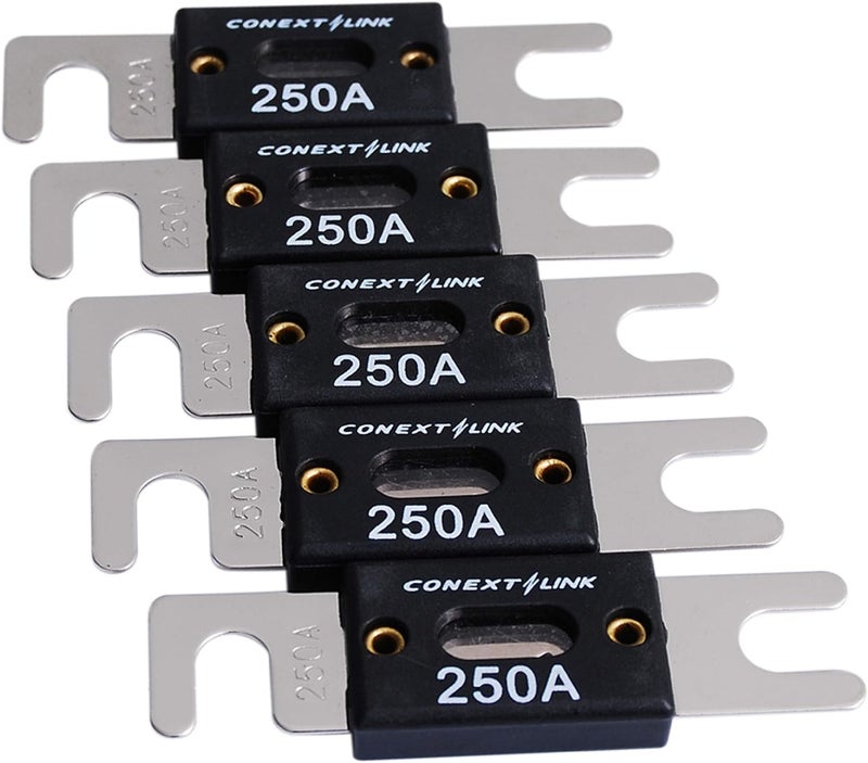 Conext Link ANL250-5 Nickel 250 Amp ANL Fuse 5 Pack （14024） - Image 1