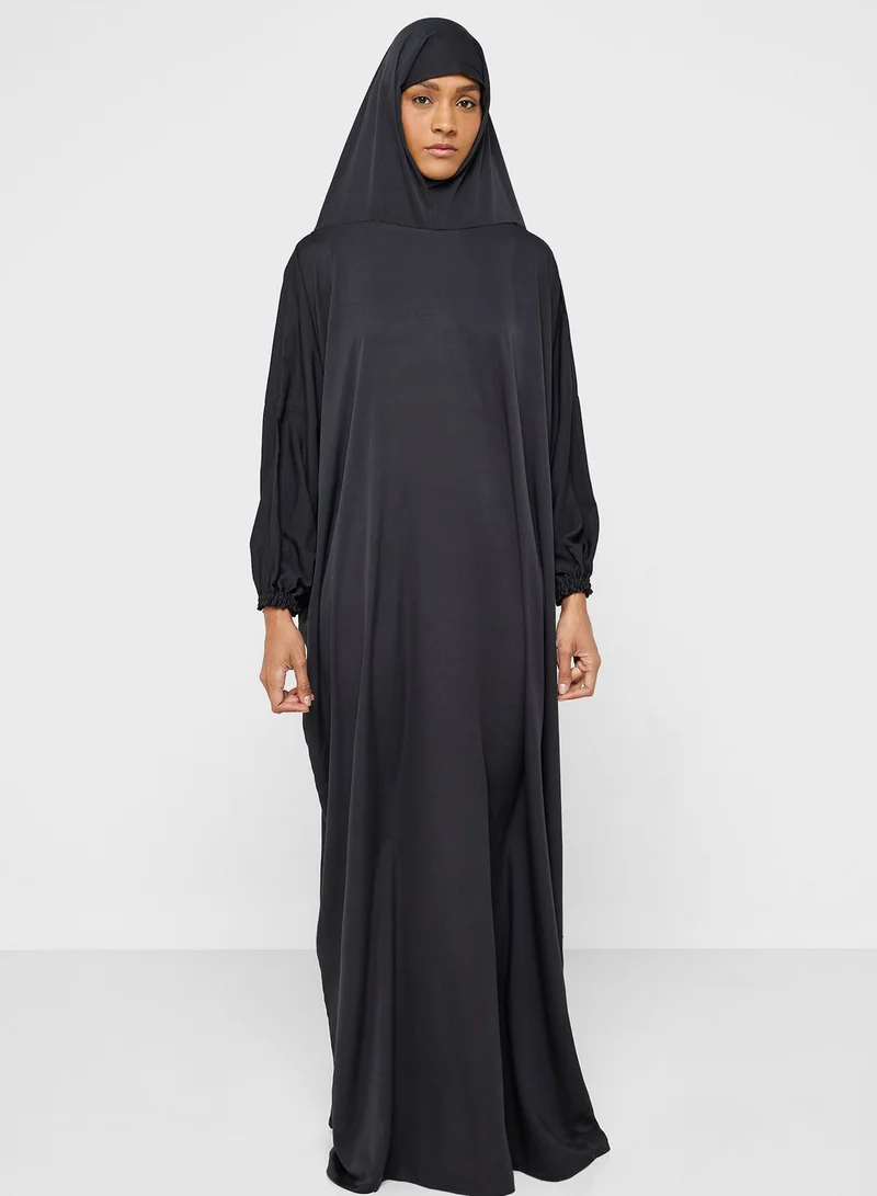 hayas closet Shirred Sleeve Prayer Dress