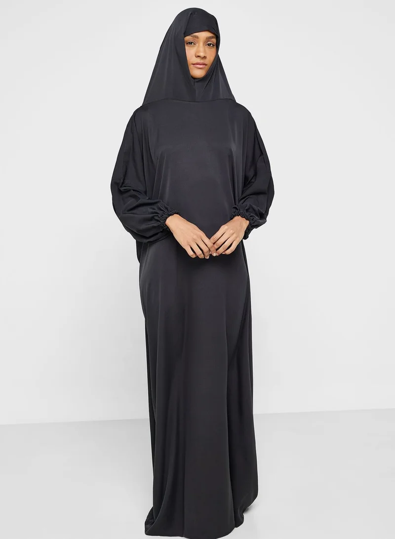 hayas closet Shirred Sleeve Prayer Dress