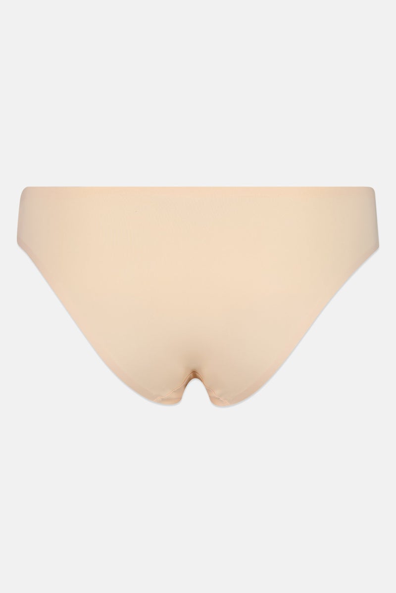 EMPORIO ARMANI Women Solid Pull On Panty, Nude - Image 2