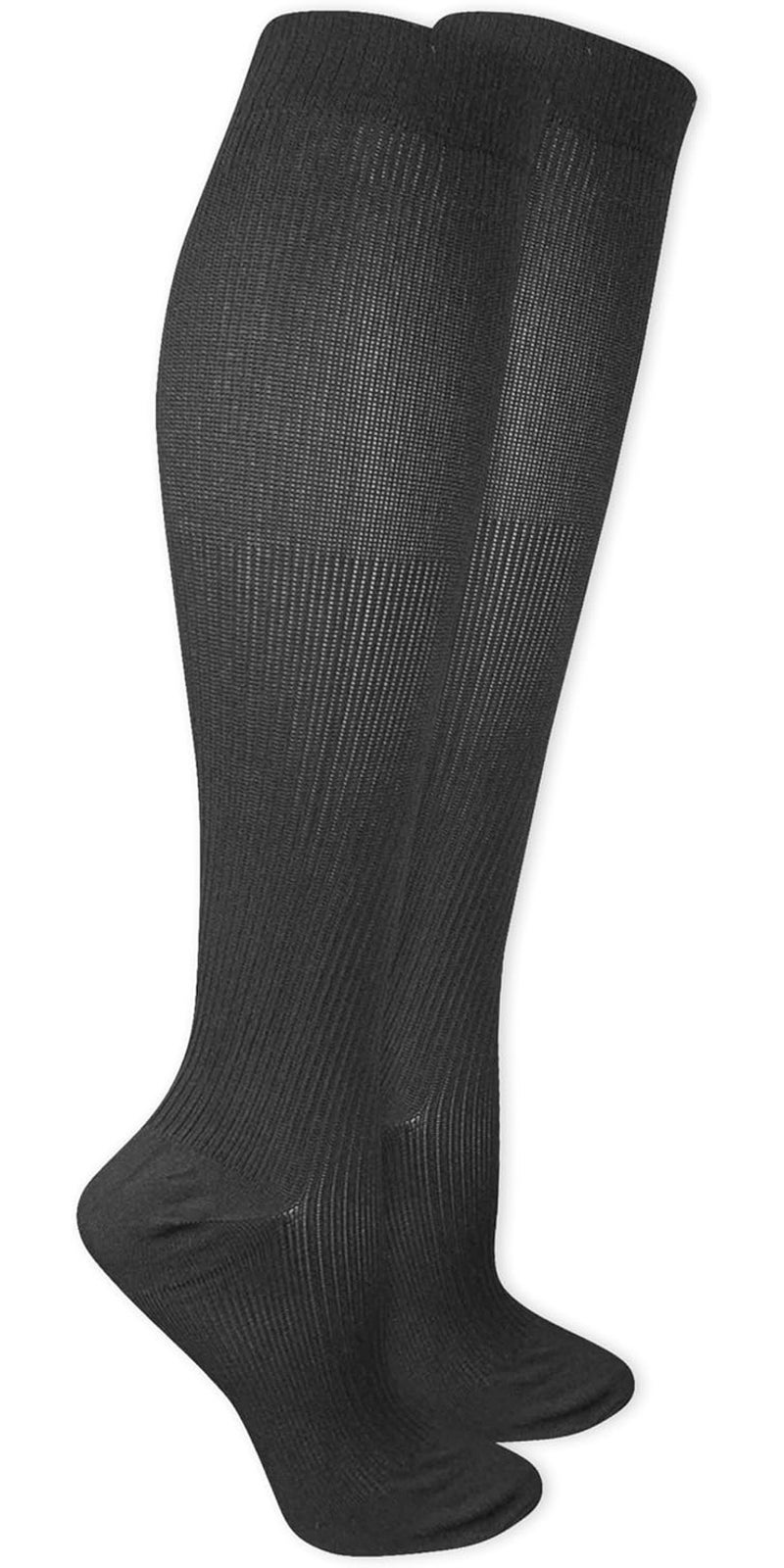 Women's Travel Knee High Socks with Graduated Compression, 1 & 2 Packs - Image 5
