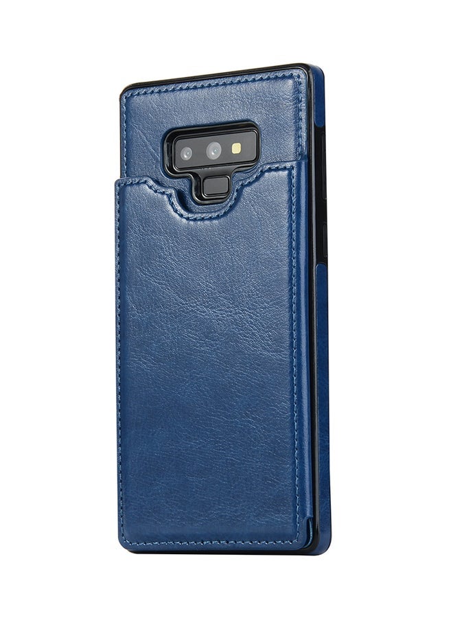 Protective Flip Case Cover For Samsung Galaxy Note9 Blue - Image 1