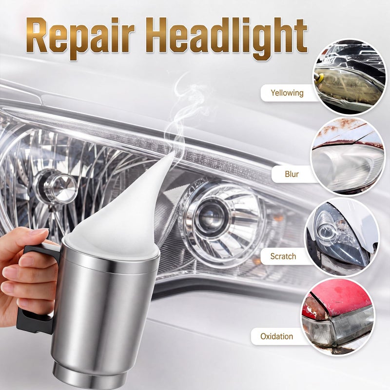 Shimeyao Vapor Headlight Restoration Kit Compatible with 12v Dc Devices - Image 3