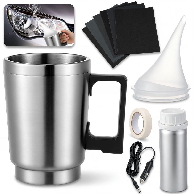 Shimeyao Vapor Headlight Restoration Kit Compatible with 12v Dc Devices - Image 1