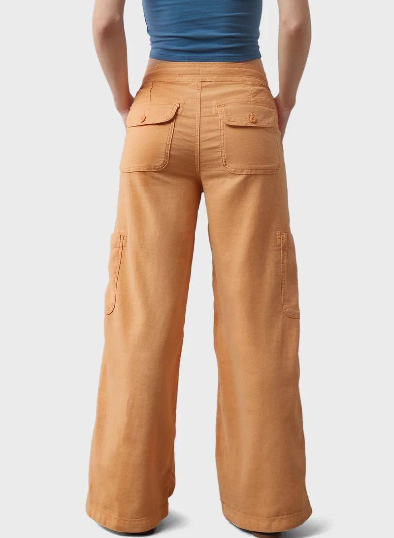 امريكان ايجل High Waist Cargo Pants