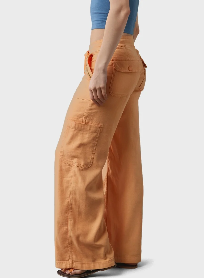 امريكان ايجل High Waist Cargo Pants