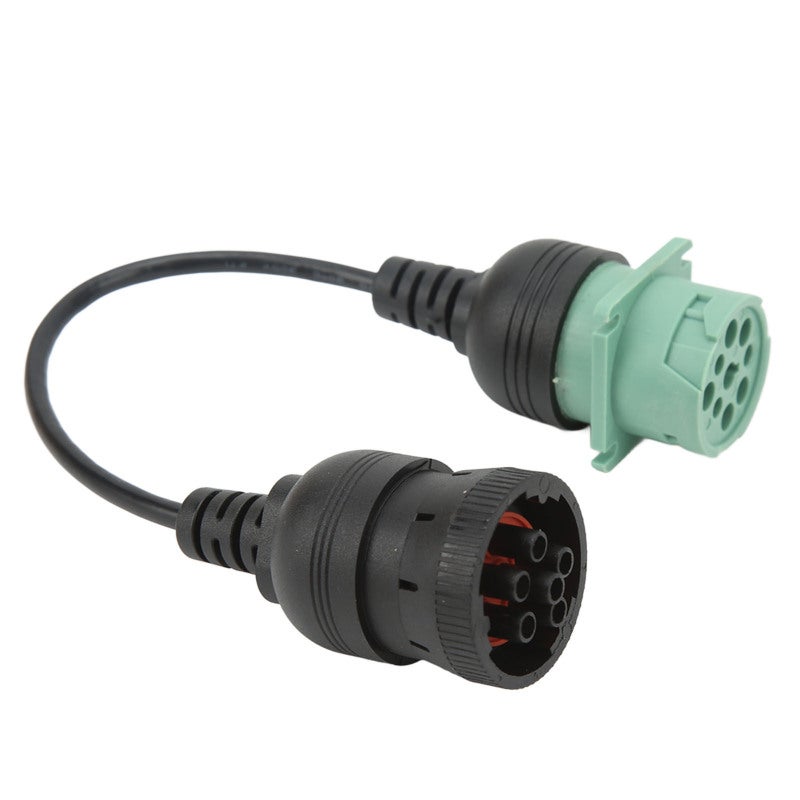 9Pin To 6Pin Diagnostic Cable ABS Metal J1939 To J1708 Cable - Plug And Play Truck Diagnostic Connector for Repair Maintenance - Image 4